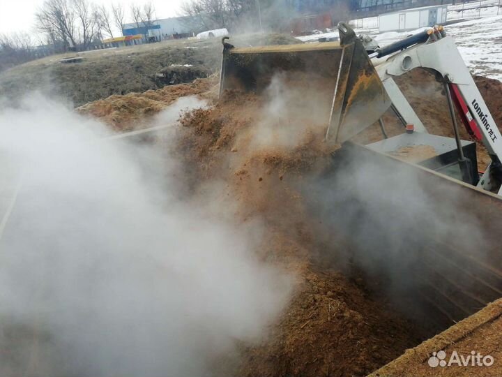 Навоз конский в мешках и валом