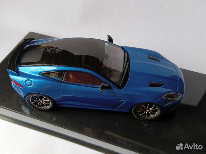Jaguar F-Type SVR IXO трещина колпака 1:43 Yu-Ra
