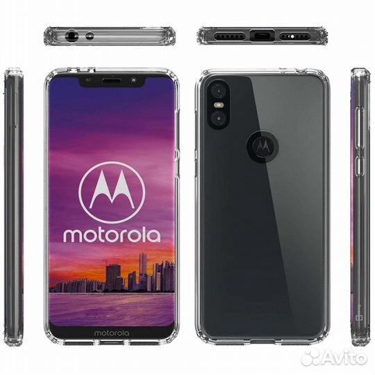 Чехол Hard Back and TPU для Motorola One / Power