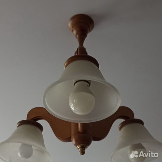 Винтажная люстра (Польша)