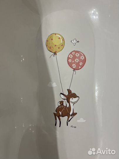 Ванночка для купания с горкой