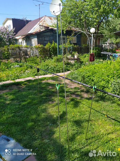 Телескопическая подстава вод удочки