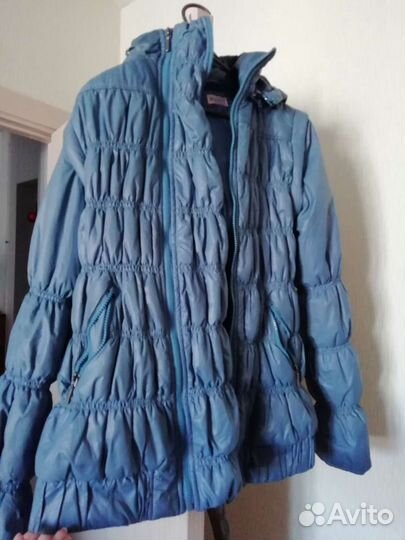 Демисезонная куртка для беременных с вставкой 44р