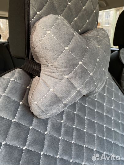 Подушки автомобильные велюр