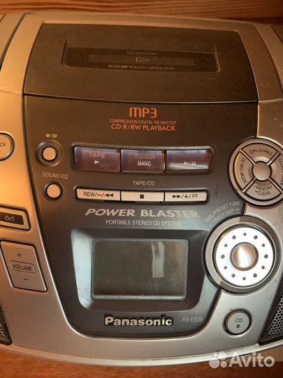 Магнитофон panasonic rx-es29