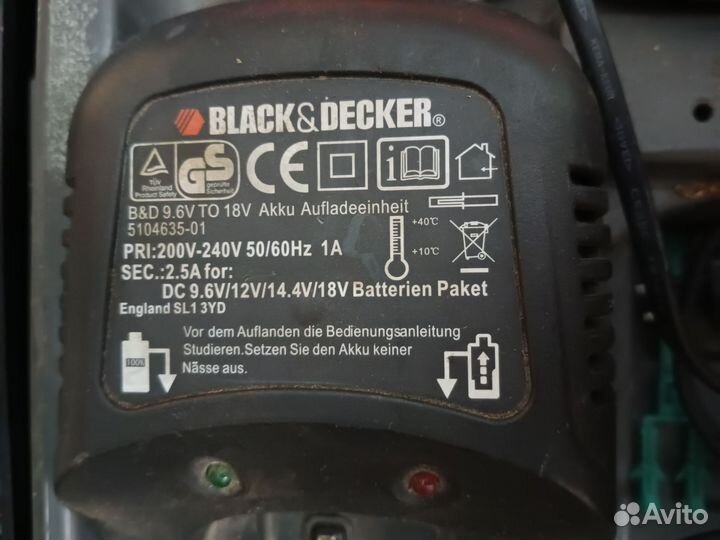 Ударный шуруповёрт, оригинал Black&decker