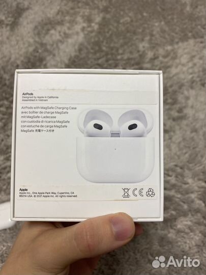 Кейс для airpods 3 оригинал