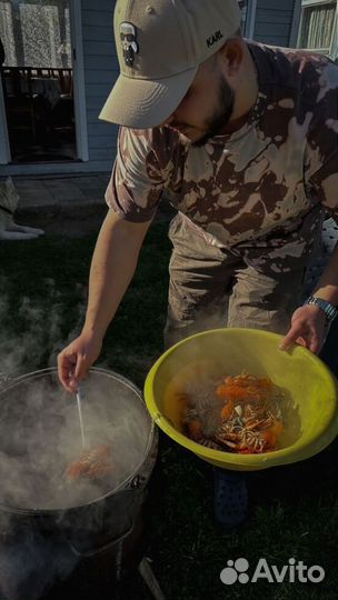 Раки живые, дикие