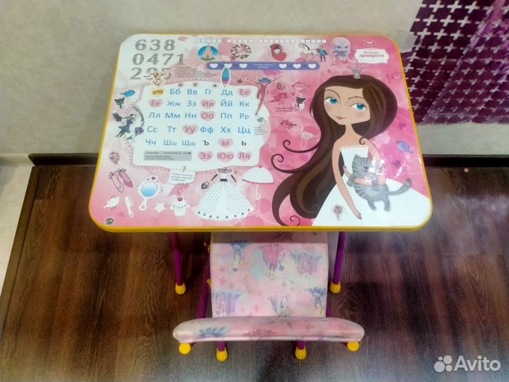 Детский столик и стульчик бу
