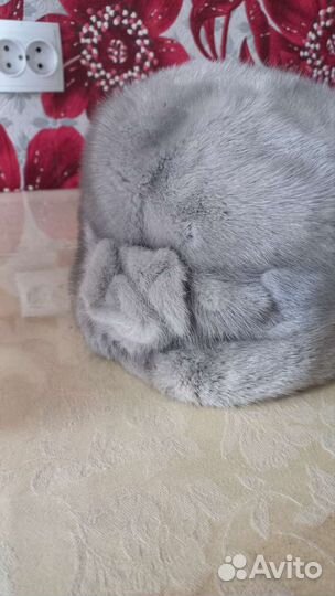 Шапка норковая женская