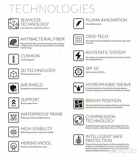Термокофта sixs TS3 Yellow Tour, XS/S