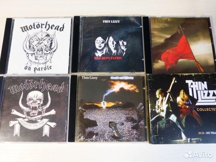 Thin Lizzy,Motorhead, CD