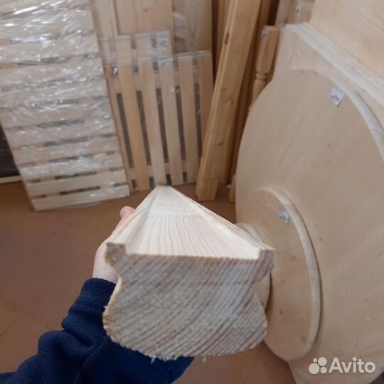 Поручень деревянный