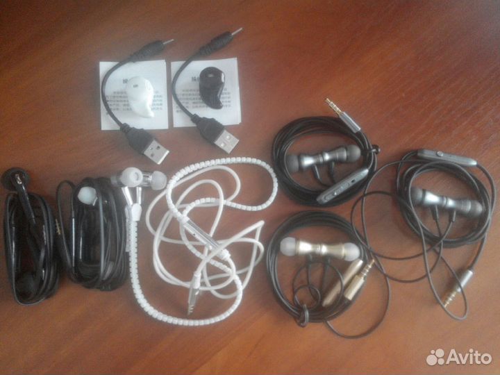Мини bluetooth гарнитуры и вакуумные наушники