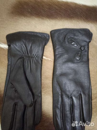 Перчатки кожаные мужские и женские