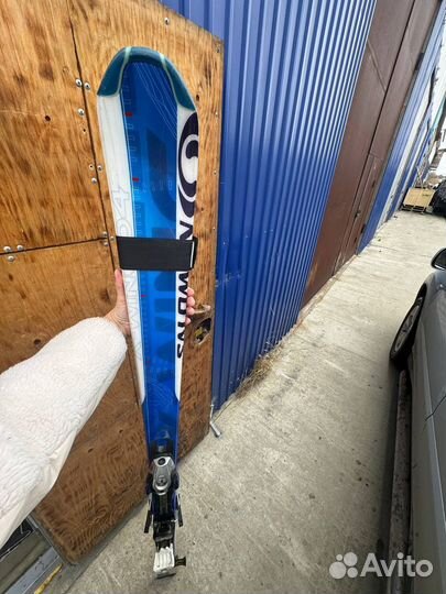 Горные лыжи+ботинки+палки