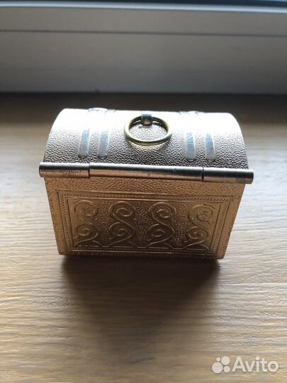 Шкатулка сундучок СССР сувенирный