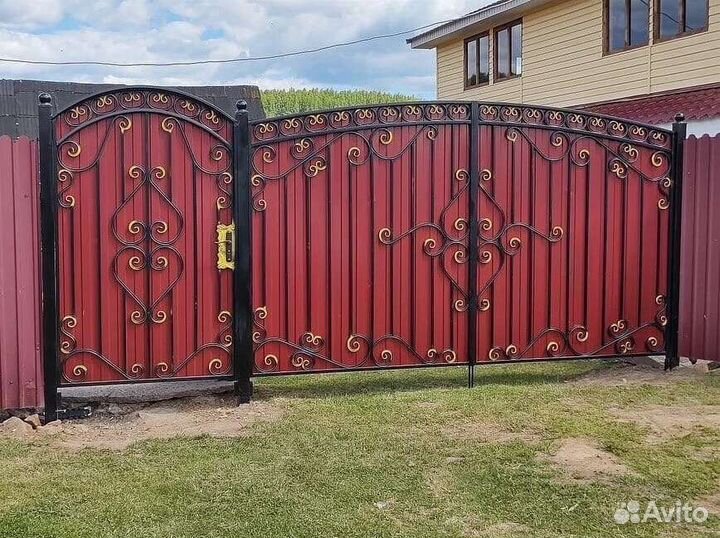 Кованые ворота и калитки