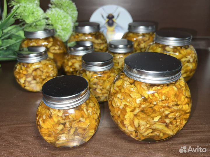 Мед с орехами. Подарочный набор