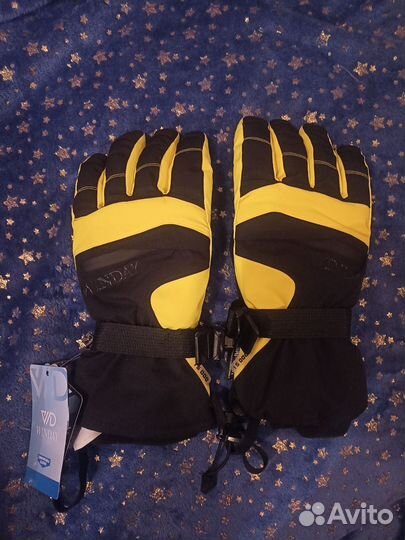 Перчатки для сноуборда горнолыжные мужские (унисек