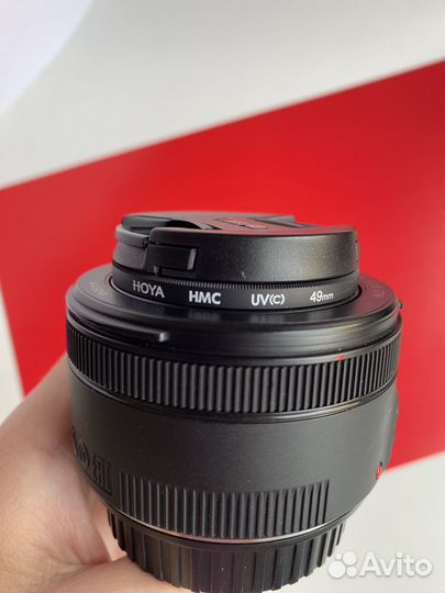 Объектив Canon EF 50mm f/1.8 STM со светофильтрами