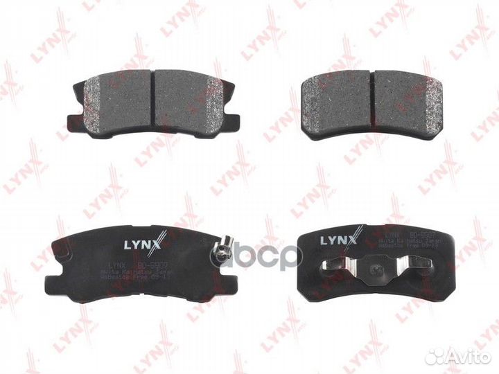 Колодки тормозные дисковые BD-5507 lynxauto
