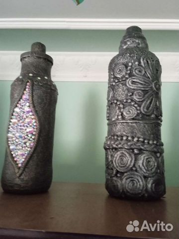 Бутылки сувенирные ручной работы