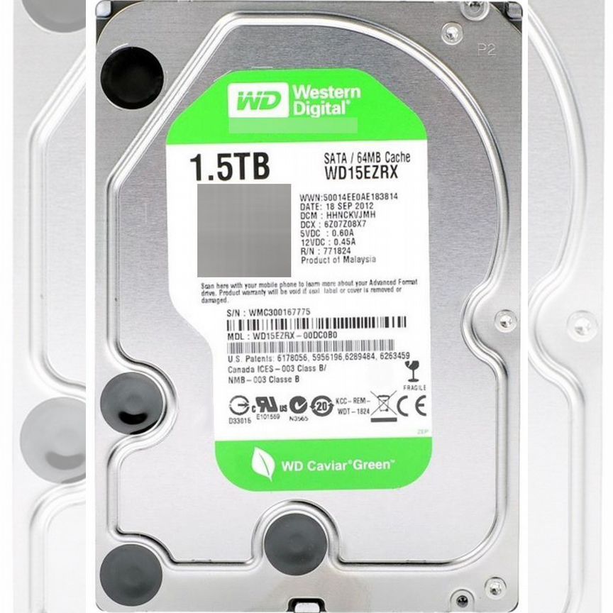[WD15EZRX] Жесткий Диск Western Digital 1,5tb Sata Wd15ezrx