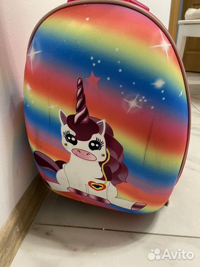 Детский чемодан - самокат