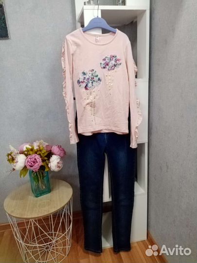 Пакет вещей девочке 140-152