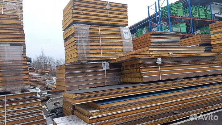 Сэндвич панели 30000 м2 в наличии