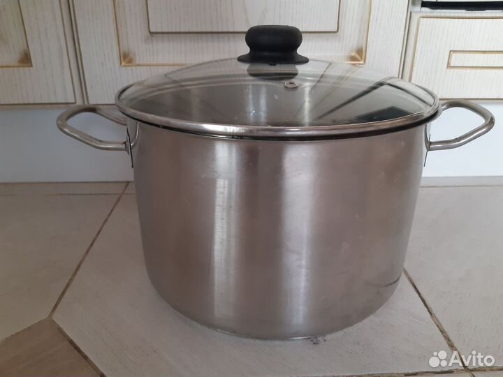 Кастрюля и миски из нержавейки