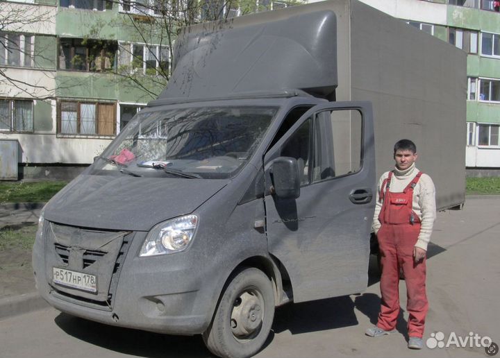 Вывоз мусора на газели