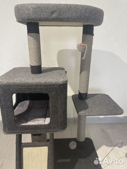 Домик для кошки с когтеточкой