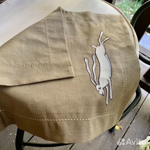 Салфетка на стол льняная