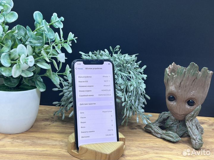 iPhone X, 256 ГБ