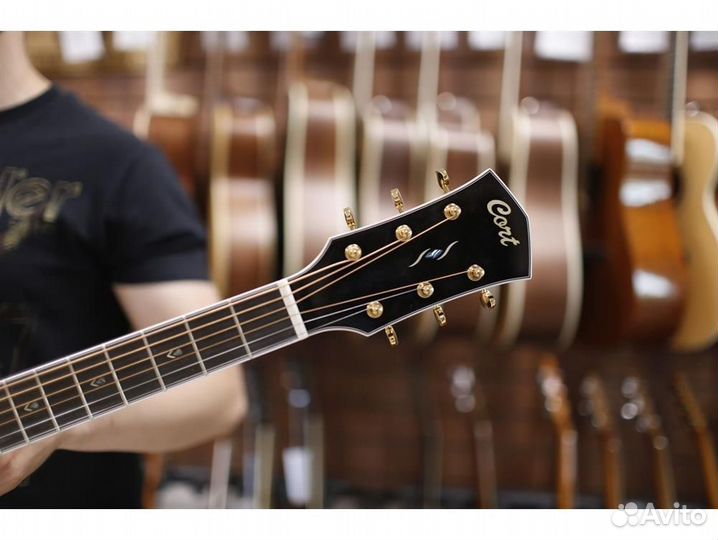 Cort Gold-D8-wcase-LB санберст с чехлом акустическ