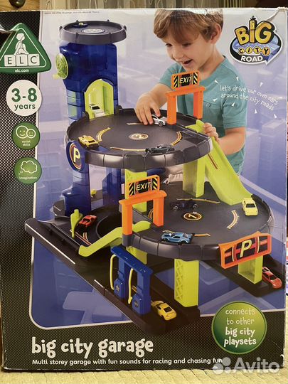 Паркова для машинок ELC Big City Garage