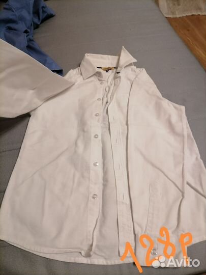 Рубашка на мальчика 128 134
