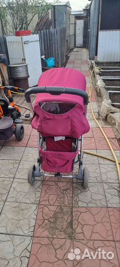 Детские коляски прогулочные babyton cosmo red