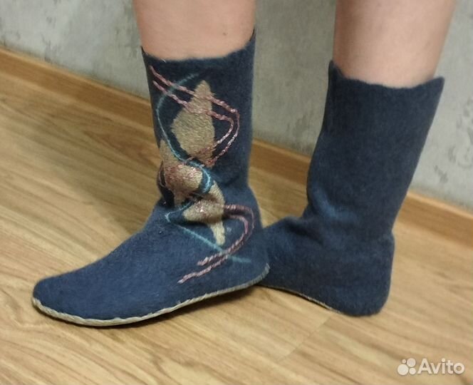 Носочки валяные