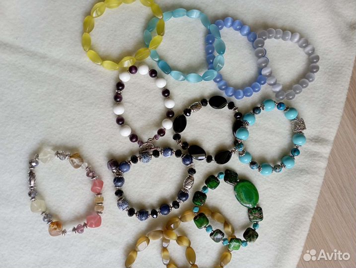 Браслеты из натурального камня