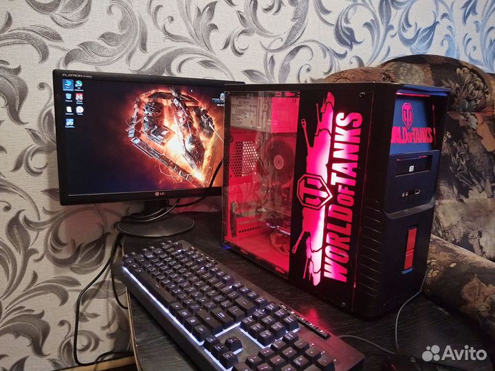 Системник и монитор