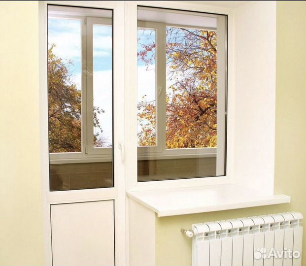 Балконный блок пвх