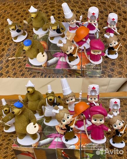 Игрушка Маша и Медведь sweet box киндер