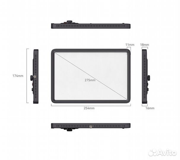 Осветитель светодиодный SmallRig 4066 P200 Beauty