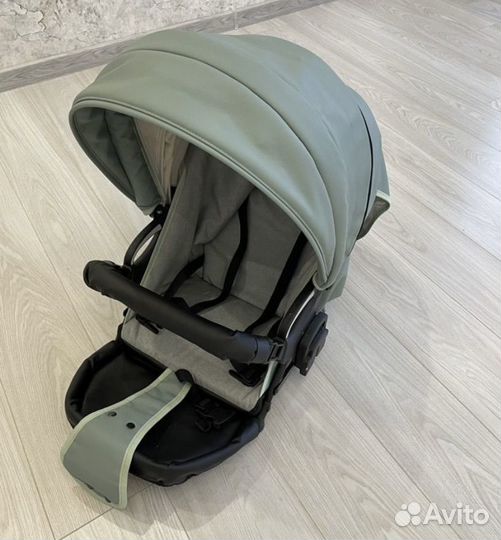 Коляска 2 в 1 эко кожа