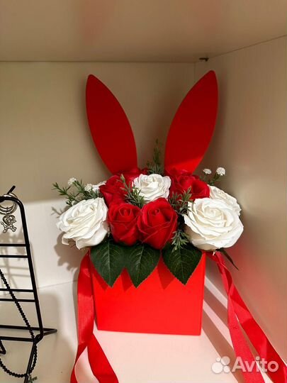 Букет из мыльных цветов