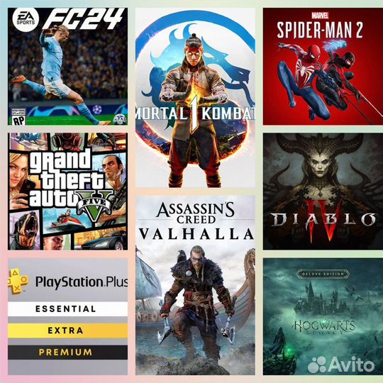 Игры PS4/PS5 PS plus / EA Play