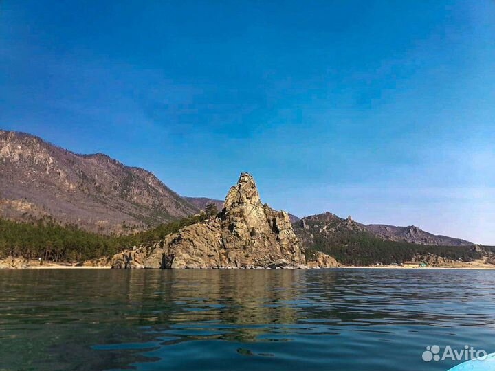Катер на Байкале аренда, экскурсии Б.-Голоустное